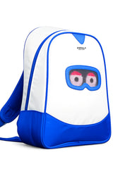 Blue Smart LED Backpack for Kids with App Controlled Animated Display