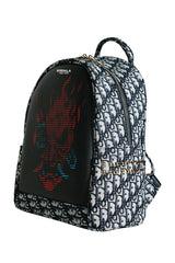 Black Designer Style LED Backpack with App Controlled Digital Screen