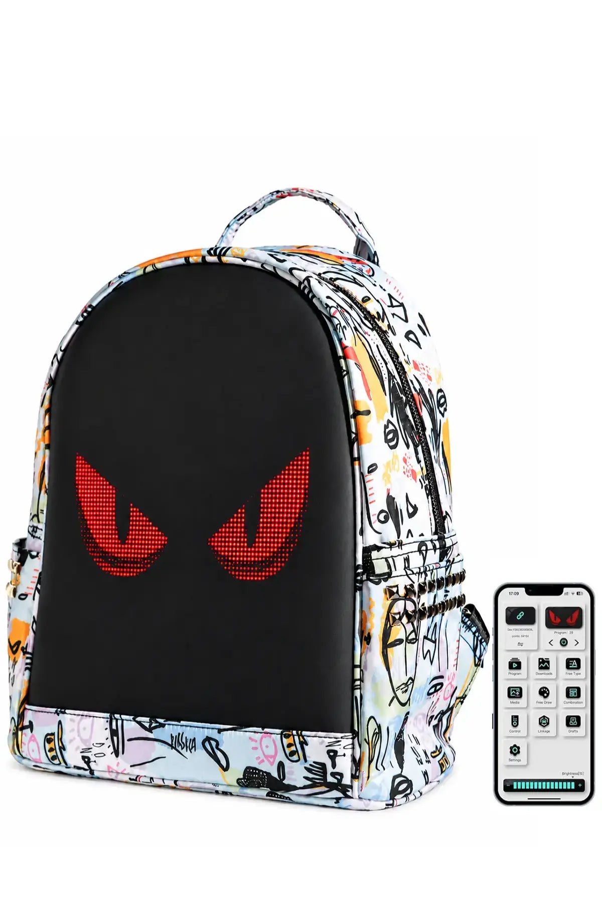 Graffiti Dazz Roll LED Backpack
