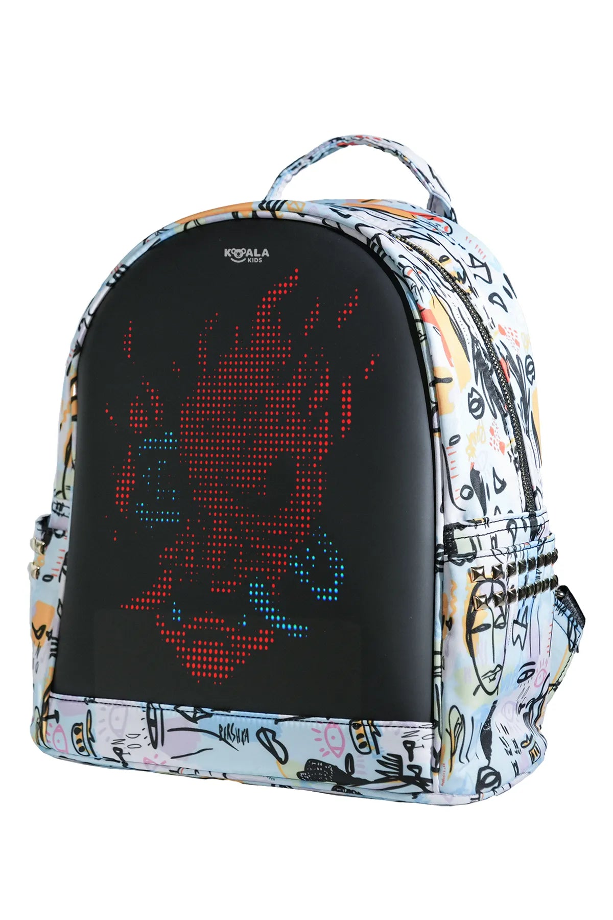 Graffiti LED Backpack with Custom LED Animation Display and Programmable Screen