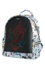 Graffiti LED Backpack with Custom LED Animation Display and Programmable Screen