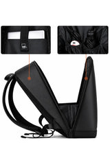 Smart LED Backpack Interior with Laptop Sleeve, Multiple Pockets and Large Storage Capacity