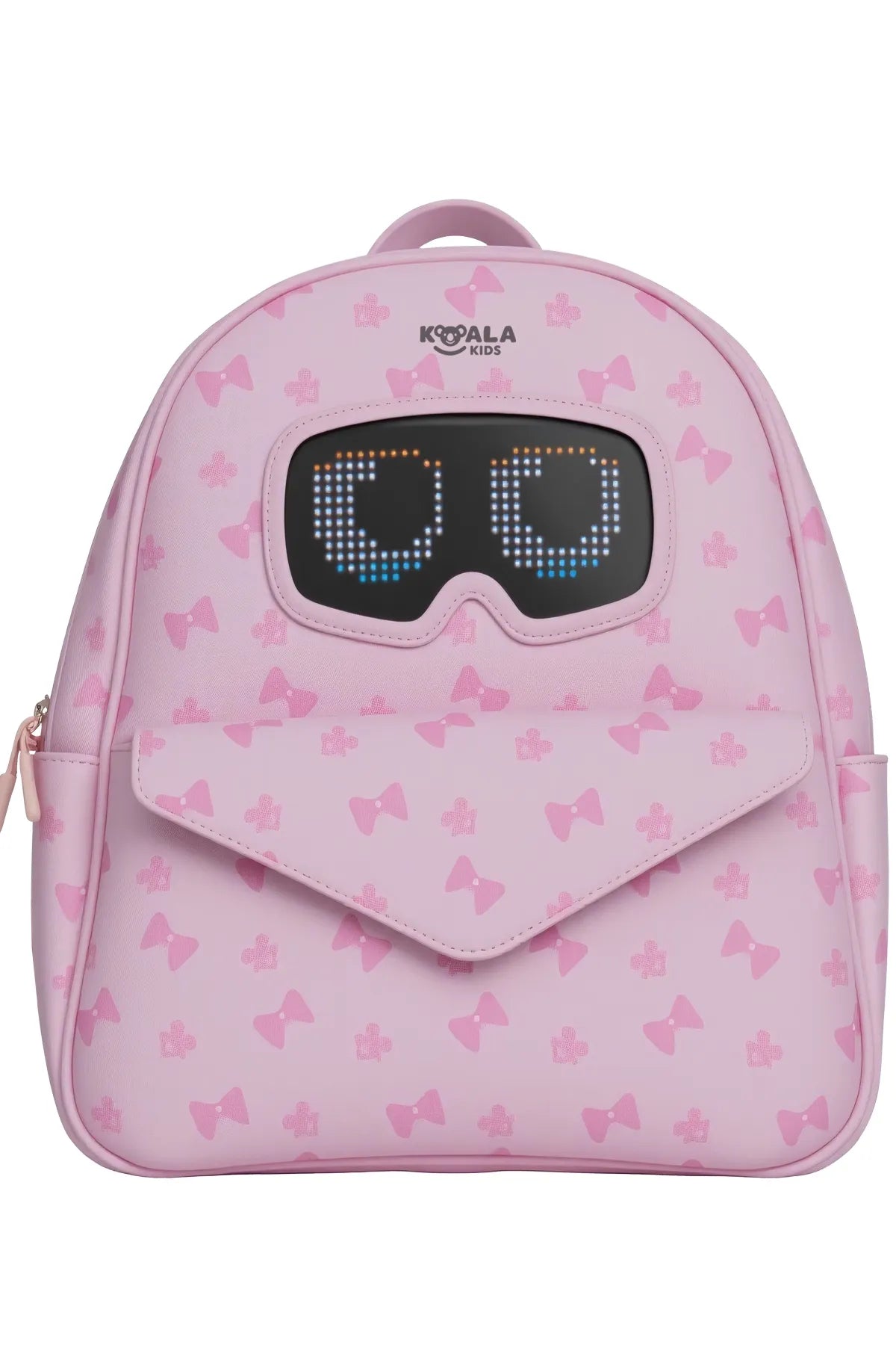 Pink Girls LED Backpack with App Controlled Programmable LED Eye Display