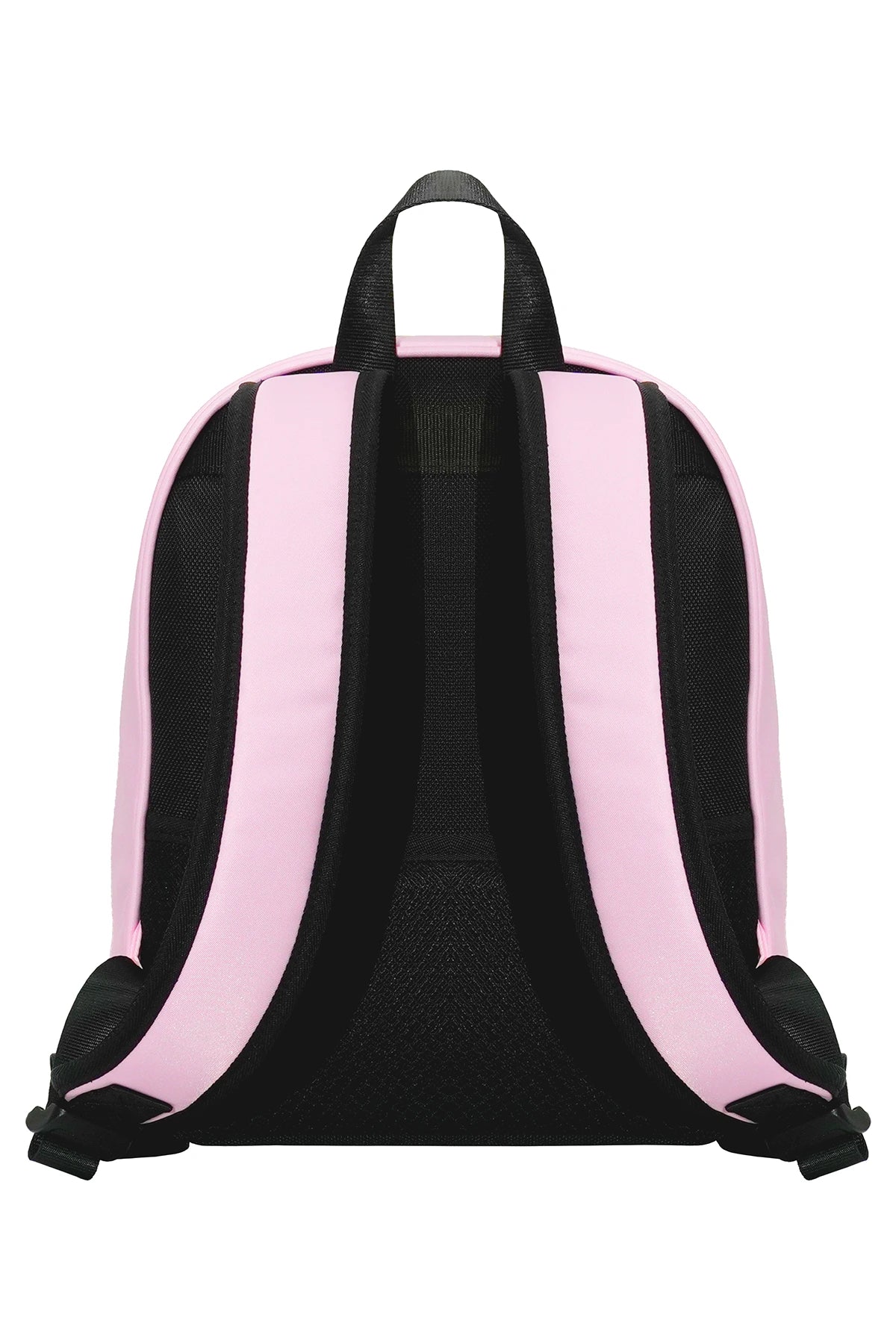 Pink Smart LED Backpack Side View with Durable Lightweight Design