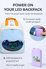 How to Power a Fade Streak LED Backpack Using a Portable Power Bank